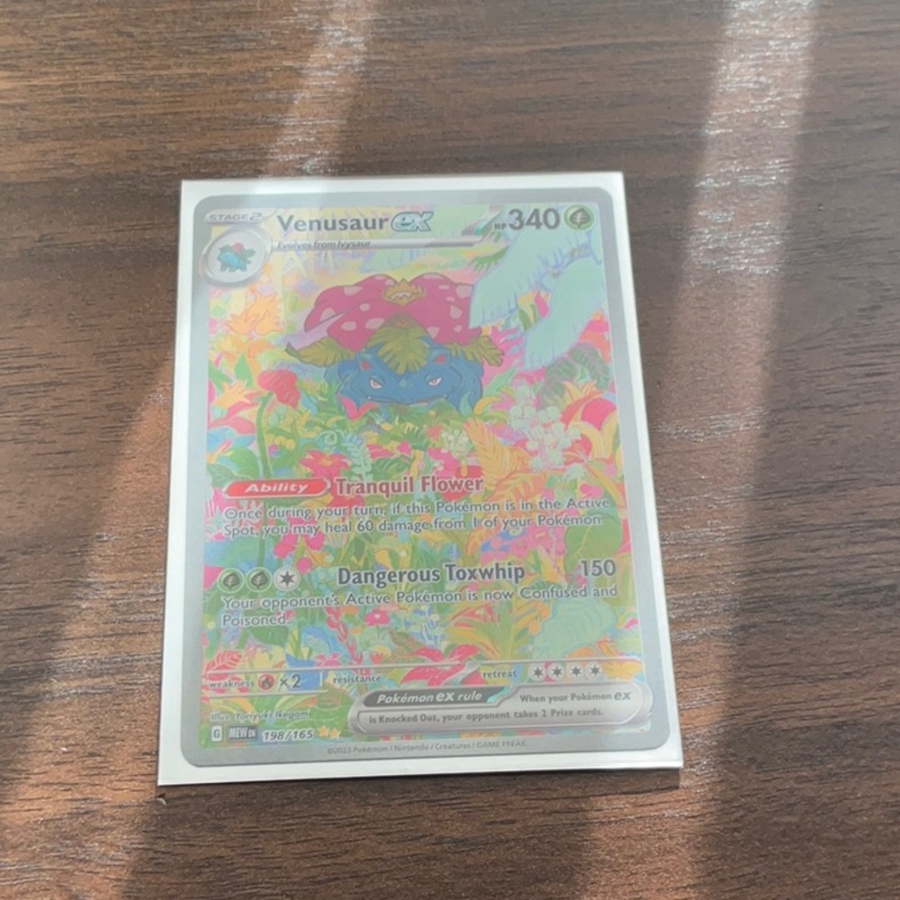 Venusuar ex Pokémon Card TCG